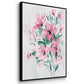 Posy Blooms I - Floater Framed Canvas Set