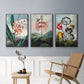 Temple of Flora VI - Floater Framed Canvas Set