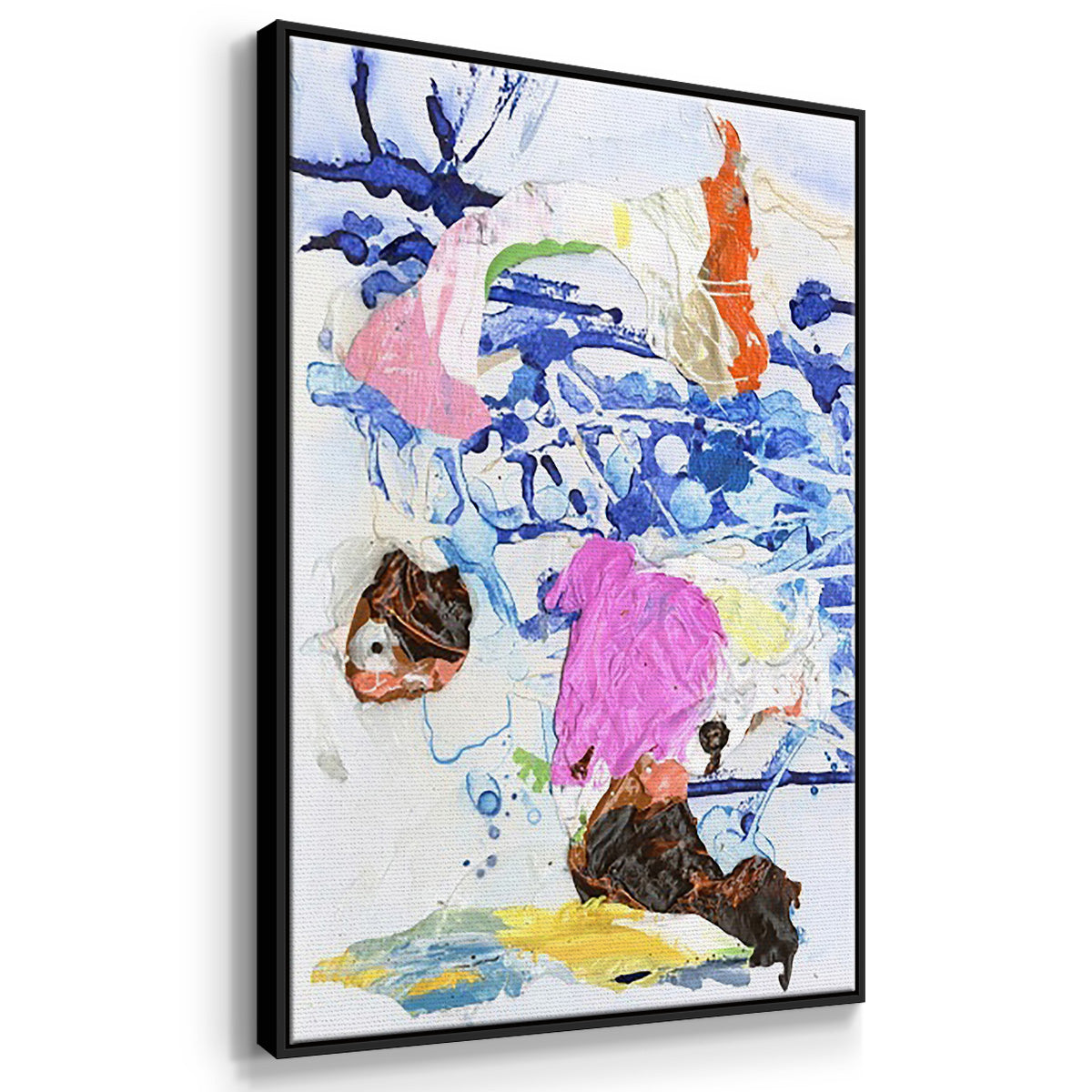 Evidence I - Floater Framed Canvas Set