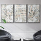 Sand Glyphs I - Floater Framed Canvas Set