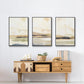 Slate Movement I - Floater Framed Canvas Set