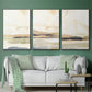 Slate Movement I - Floater Framed Canvas Set