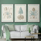 Willow Blue Besler IV - Floater Framed Canvas Set