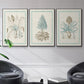 Willow Blue Besler IV - Floater Framed Canvas Set