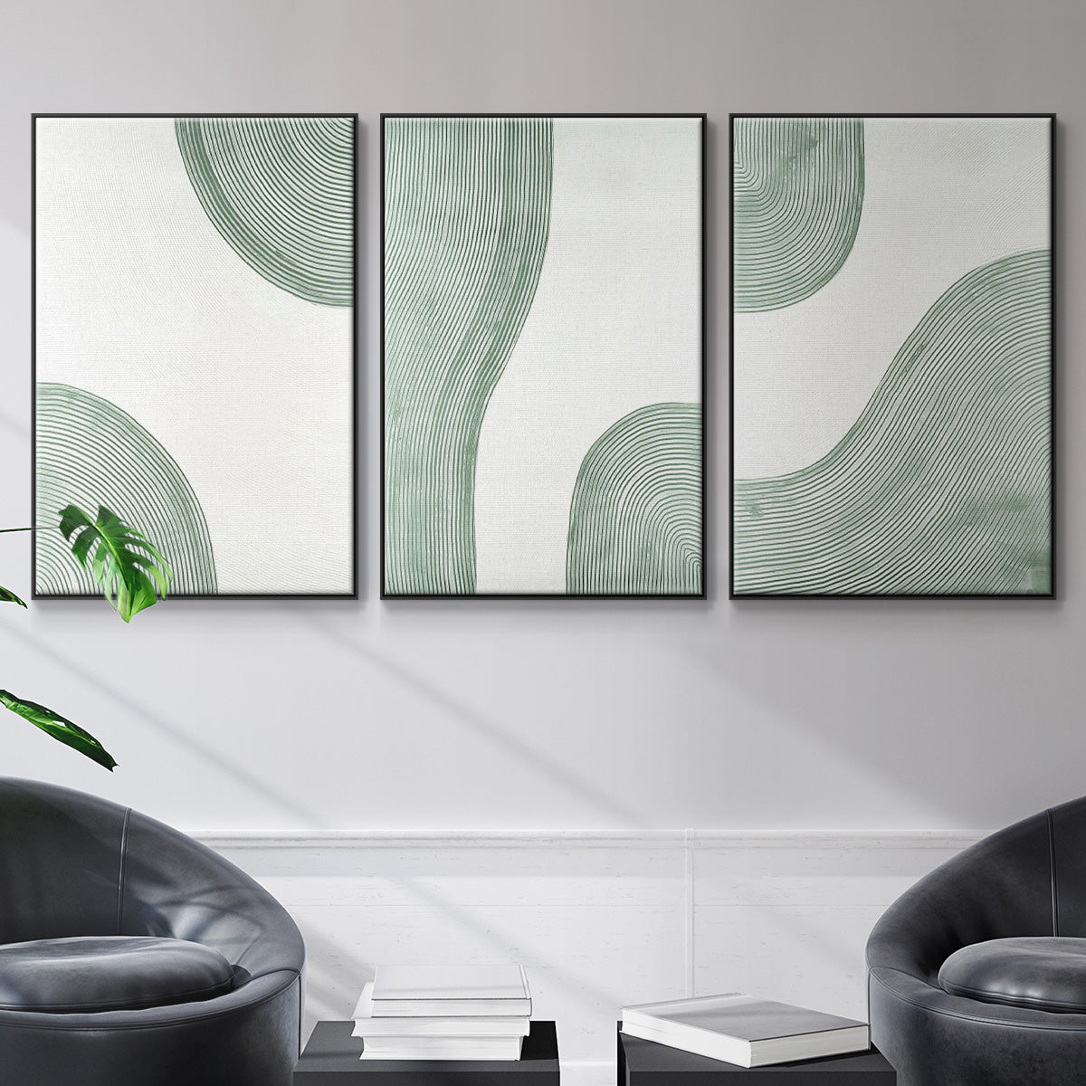 Get Going I - Floater Framed Canvas Set