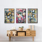 Memory Screen I - Floater Framed Canvas Set