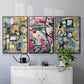 Memory Screen I - Floater Framed Canvas Set