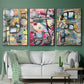 Memory Screen I - Floater Framed Canvas Set