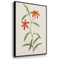 Flowers of the Seasons I - Floater Framed Canvas Set