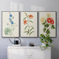 Flowers of the Seasons I - Floater Framed Canvas Set
