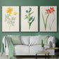 Flowers of the Seasons IV - Floater Framed Canvas Set