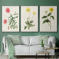 Flowers of the Seasons X - Floater Framed Canvas Set