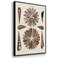 Spiral Shell Formation I - Floater Framed Canvas Set