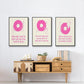 Sweet Melody I - Floater Framed Canvas Set