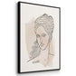 Greek Busts IV - Floater Framed Canvas Set
