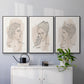 Greek Busts IV - Floater Framed Canvas Set