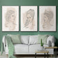 Greek Busts IV - Floater Framed Canvas Set