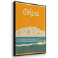 Summer Abroad I - Floater Framed Canvas Set