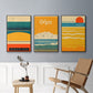 Summer Abroad I - Floater Framed Canvas Set