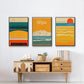 Summer Abroad I - Floater Framed Canvas Set