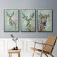Fantastic Florals Cow - Floater Framed Canvas Set
