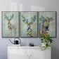 Fantastic Florals Cow - Floater Framed Canvas Set