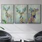 Fantastic Florals Cow - Floater Framed Canvas Set