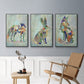 Fantastic Florals Fox, Sitting - Floater Framed Canvas Set