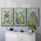 Fantastic Florals Owl - Floater Framed Canvas Set