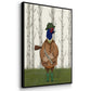 Pheasant Shooting Party 1 - Floater Framed Canvas Set