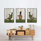 Pheasant Shooting Party 1 - Floater Framed Canvas Set