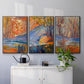 Cadmium Winter Solstice I - Floater Framed Canvas Set