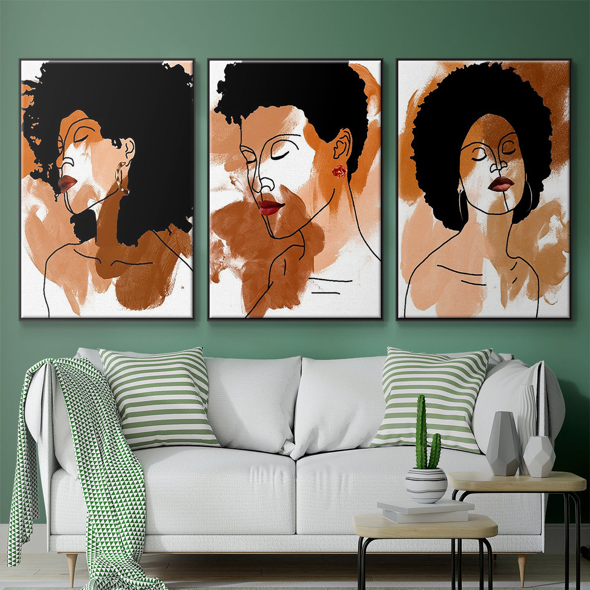 Phenomal Women I - Floater Framed Canvas Set