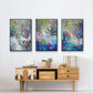 Gathering up the Goddess I - Floater Framed Canvas Set