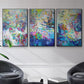 Gathering up the Goddess I - Floater Framed Canvas Set