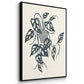 Growing Leaves IV - Floater Framed Canvas Set