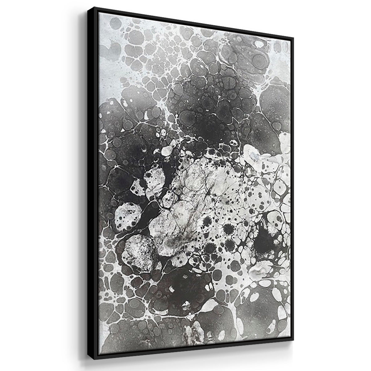 Marbling IV - Floater Framed Canvas Set