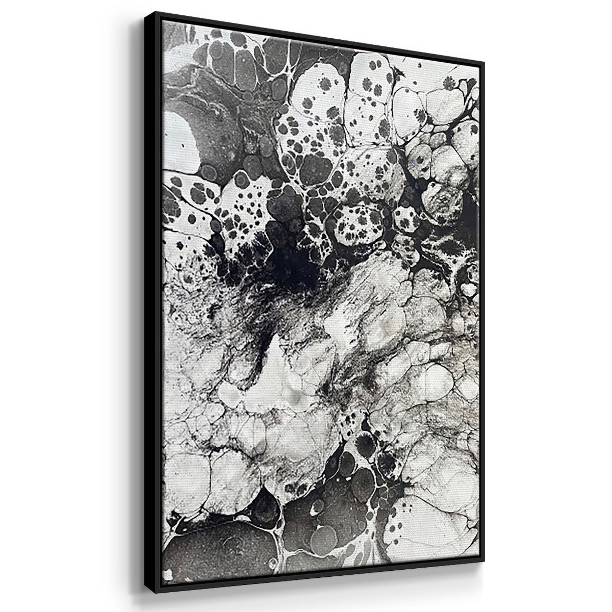 Marbling VII - Floater Framed Canvas Set