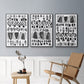 Grey Arches I - Floater Framed Canvas Set