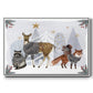 Cozy Christmas Collection A - Floater Framed Canvas Print