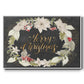 Gilded Christmas Collection A - Floater Framed Canvas Print