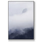 Above the Clouds - Floater Framed Canvas Print