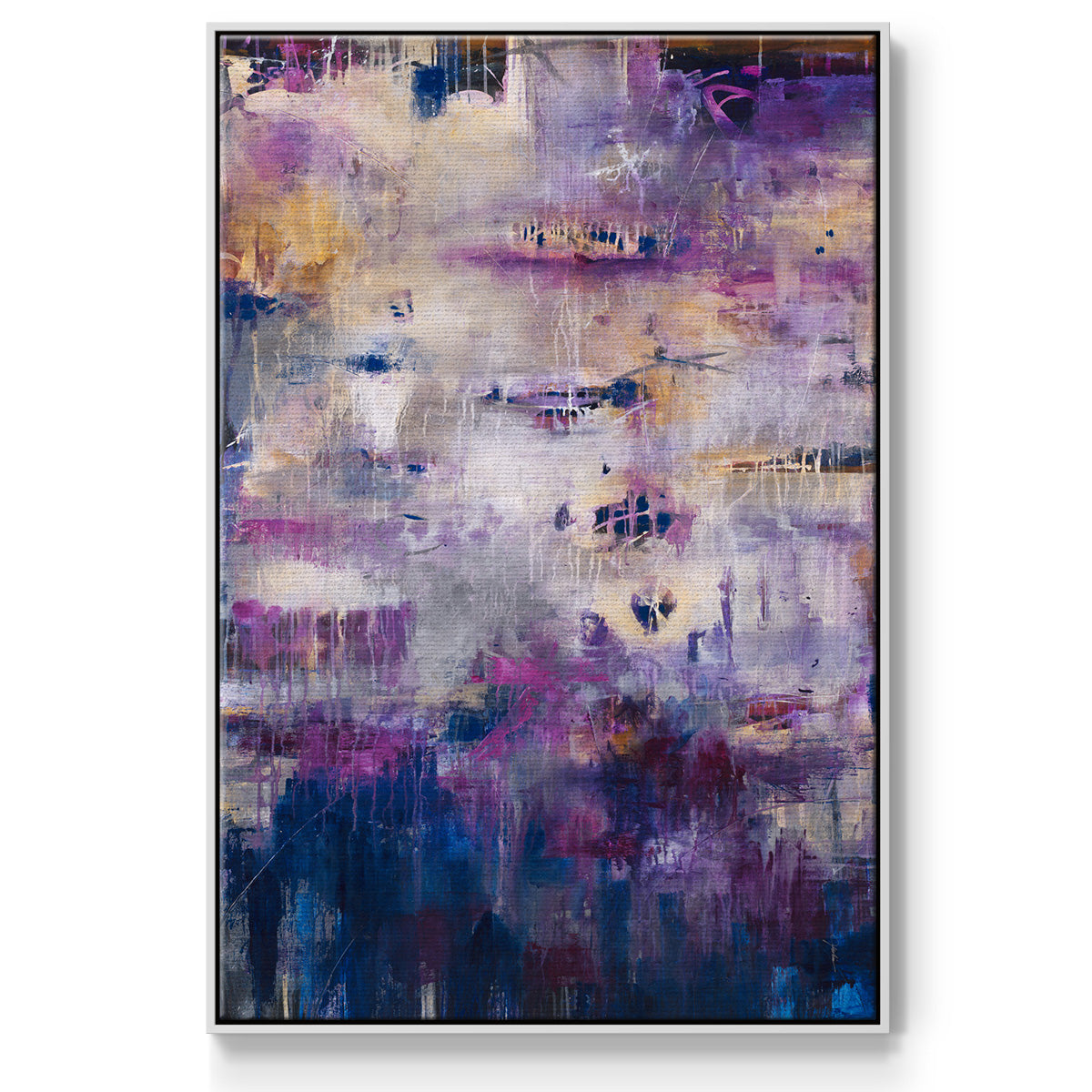 Culture Clash - Floater Framed Canvas Print