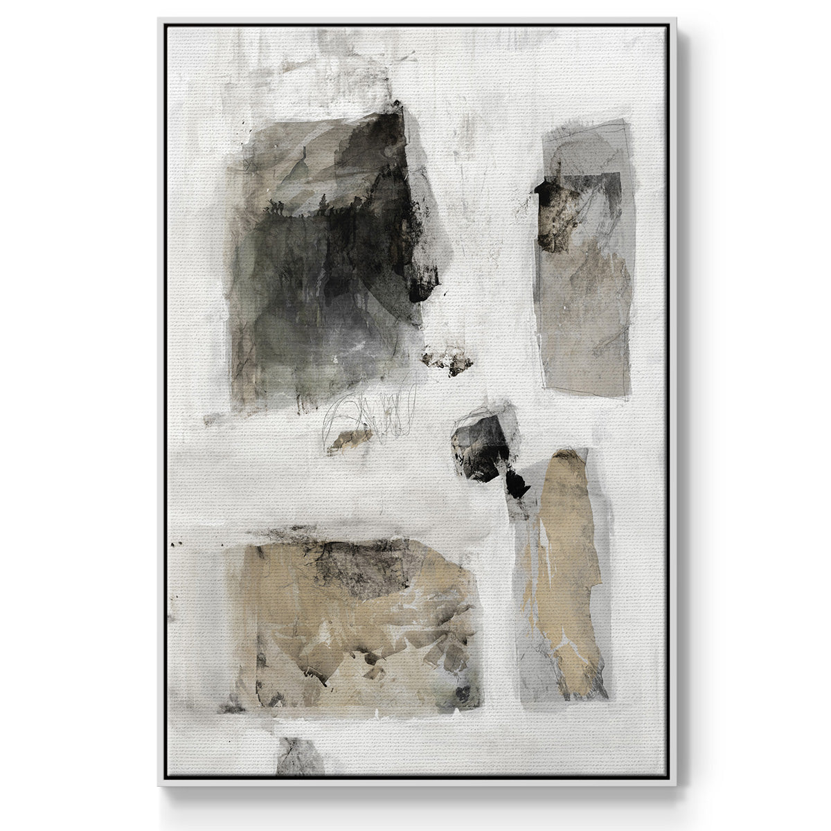 A Simple Love I V30 - Floater Framed Canvas Print
