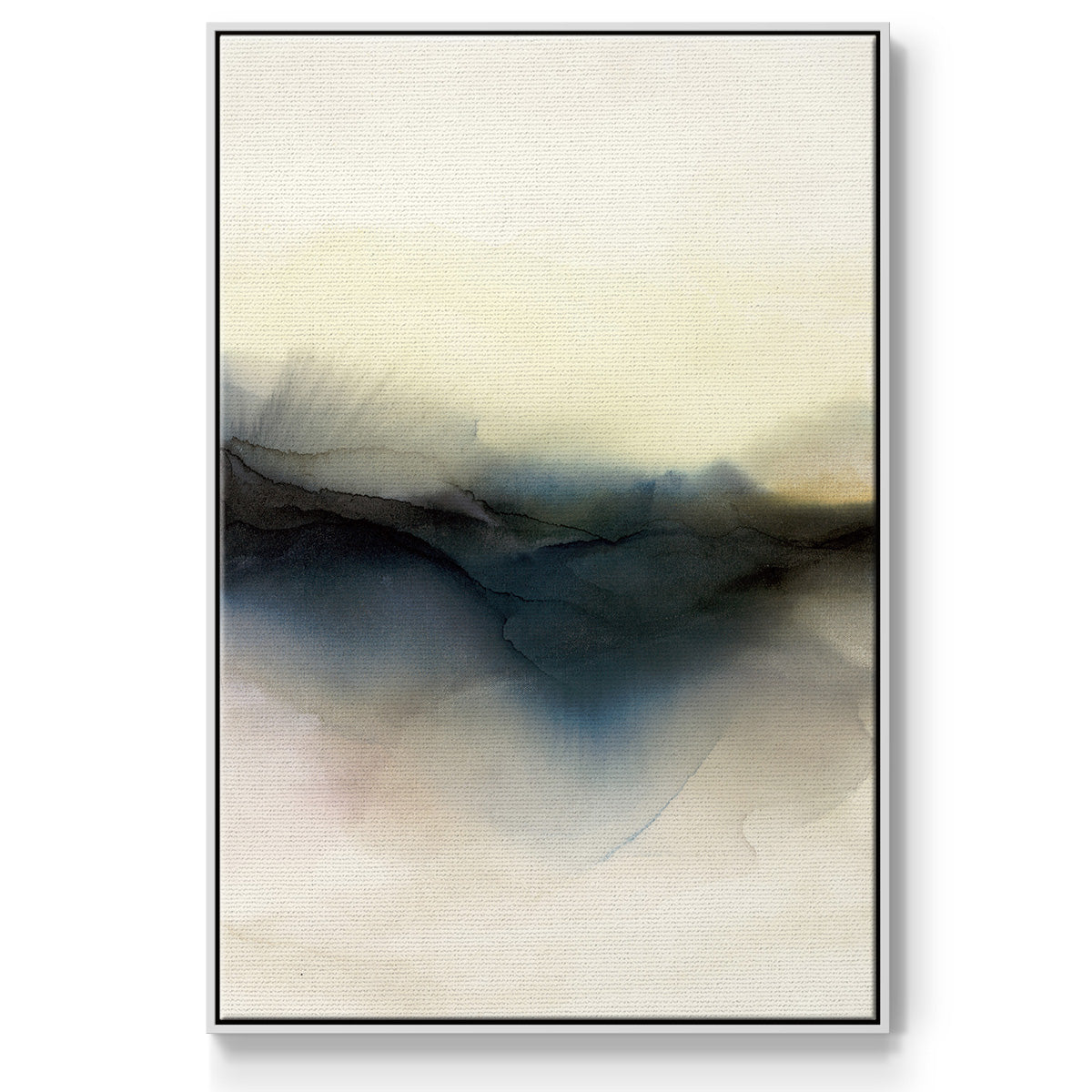 Continuum I - Floater Framed Canvas Print