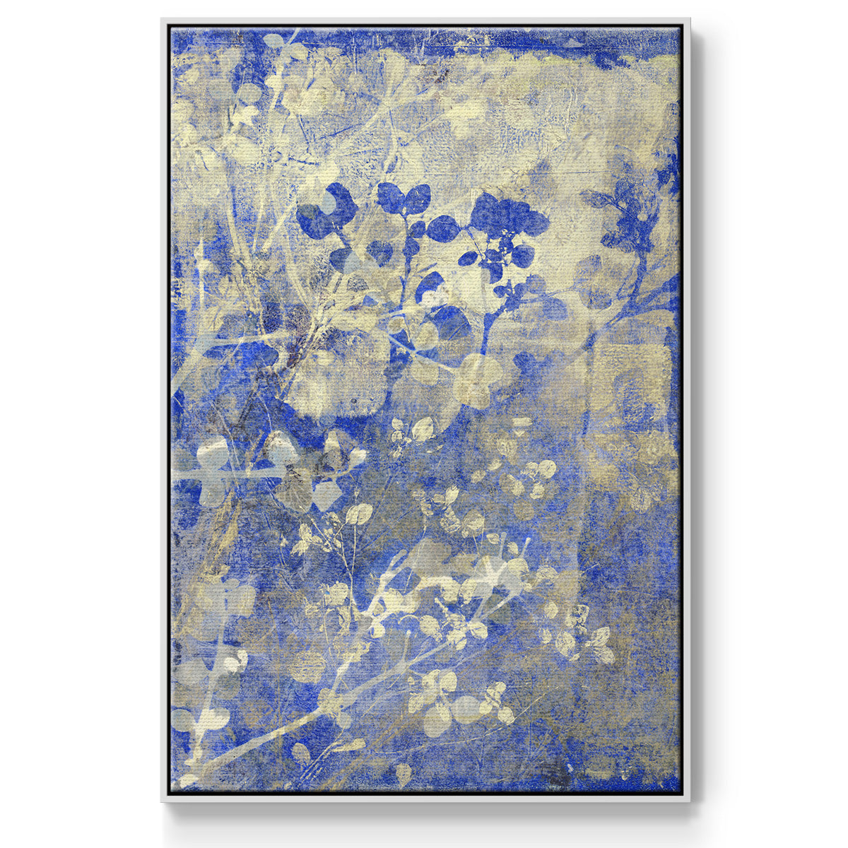 Boundless I - Floater Framed Canvas Print