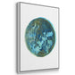 Strawberries and Forg I - Floater Framed Canvas Print
