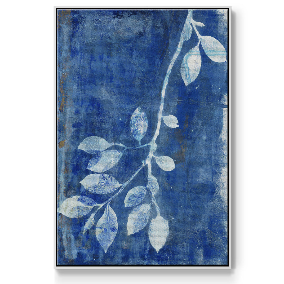 Branching Out XIX - Floater Framed Canvas Print