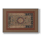 Vintage Abstract Print XII - Floater Framed Canvas Print