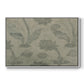 Vintage Abstract Print XV - Floater Framed Canvas Print